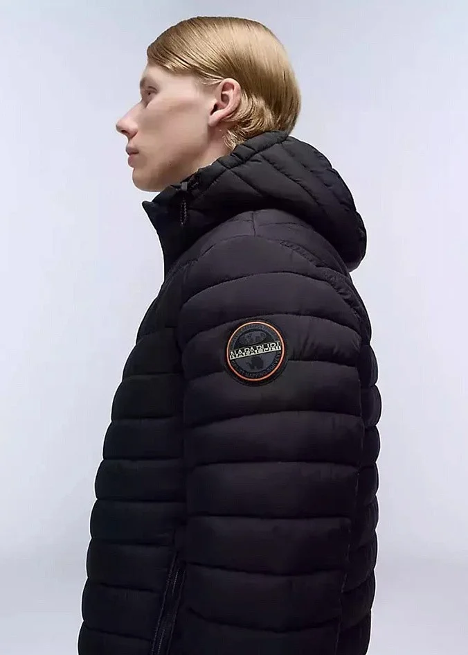 Куртка Napapijri A-Lapaz Hoodie Black