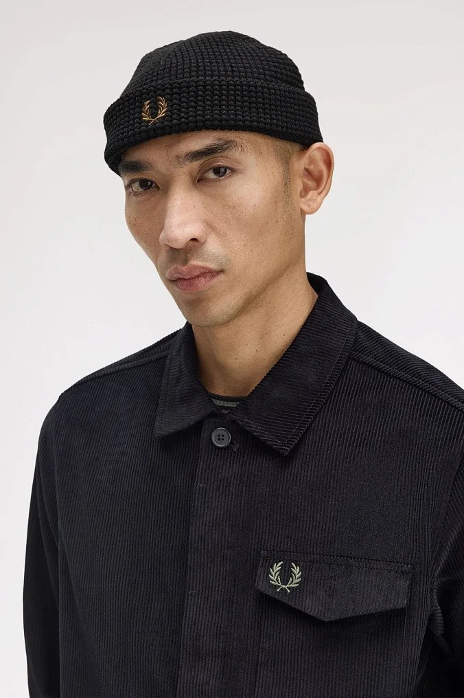 Шапка Fred Perry Waffle Beanie